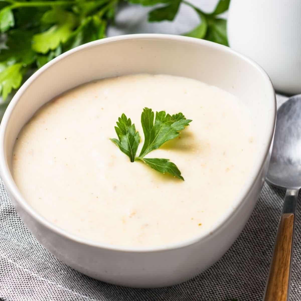شوربة كريم الدجاج/Chicken cream soup