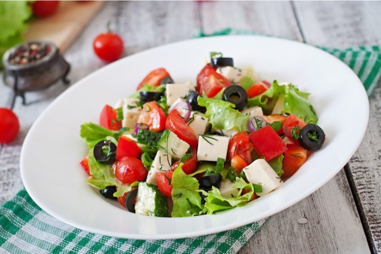 سلطة يونانية/Greek Salad