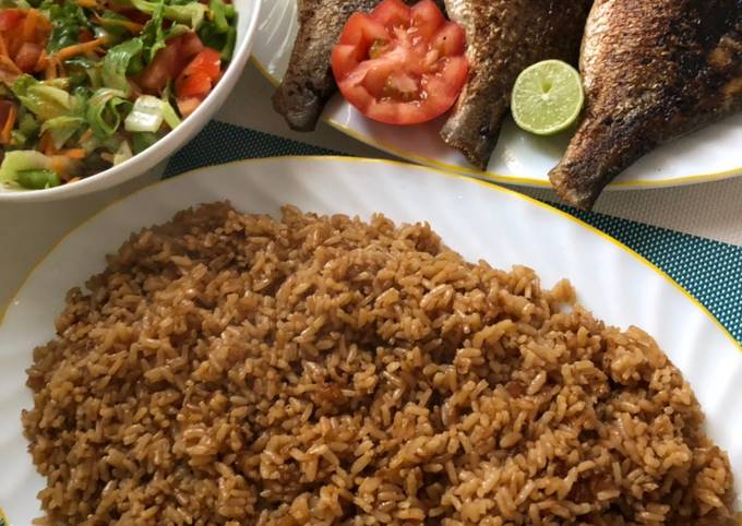 سمك صيادية مع الأرز/Sayadia fish with rice