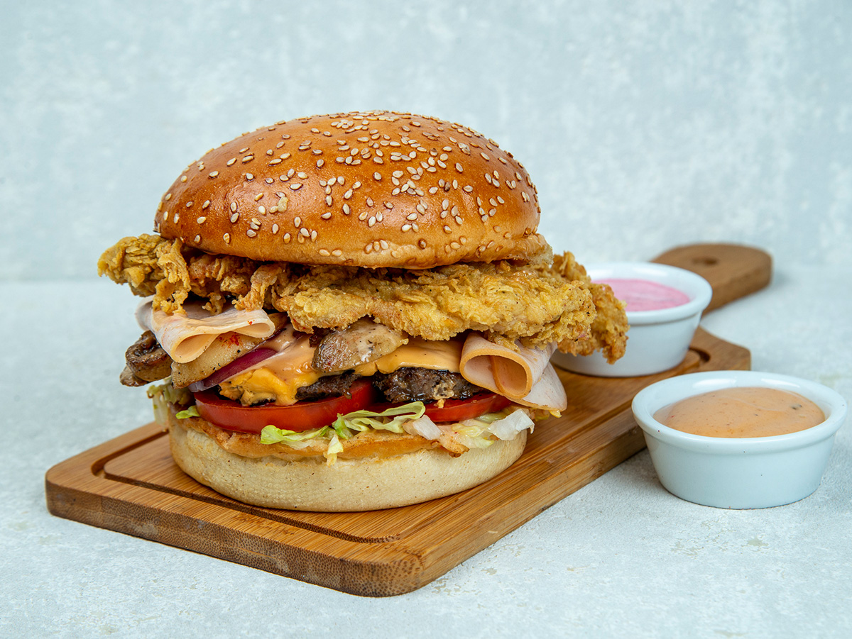 The dirty Buger meal