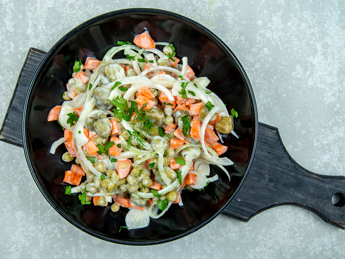 Russian Eggs Salad