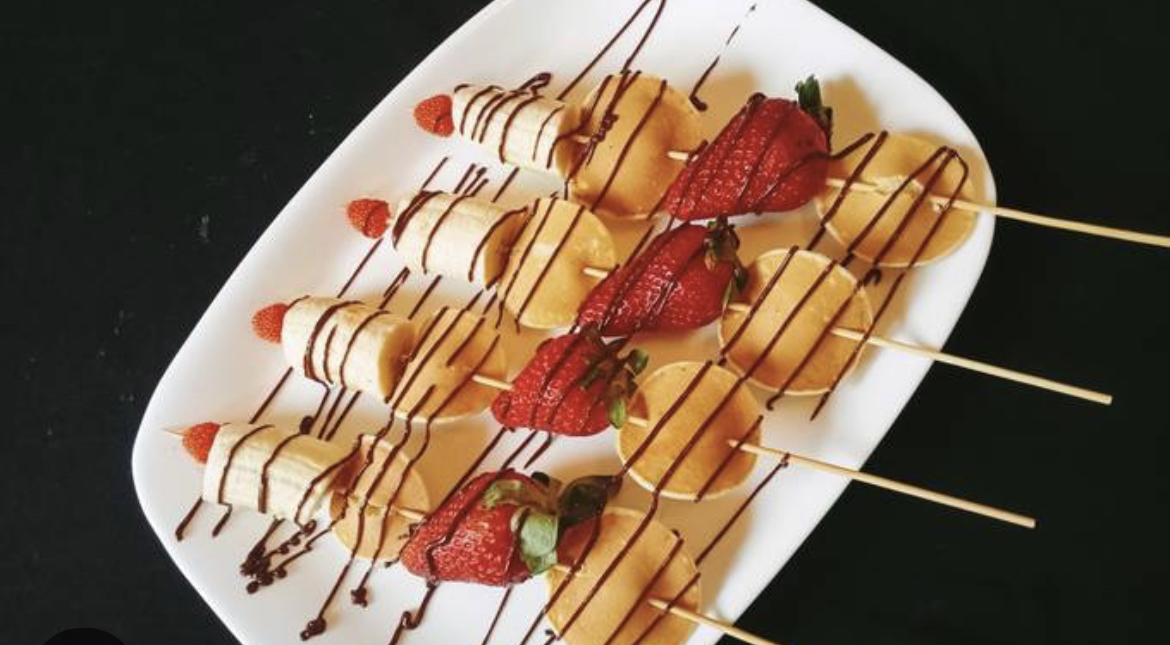 Fruit pancakes