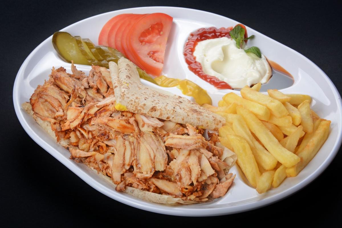 صحن شاورما/Shawarma Dish