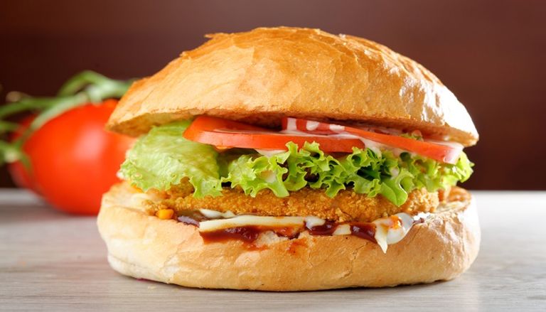 برغر دجاج/Chicken burger