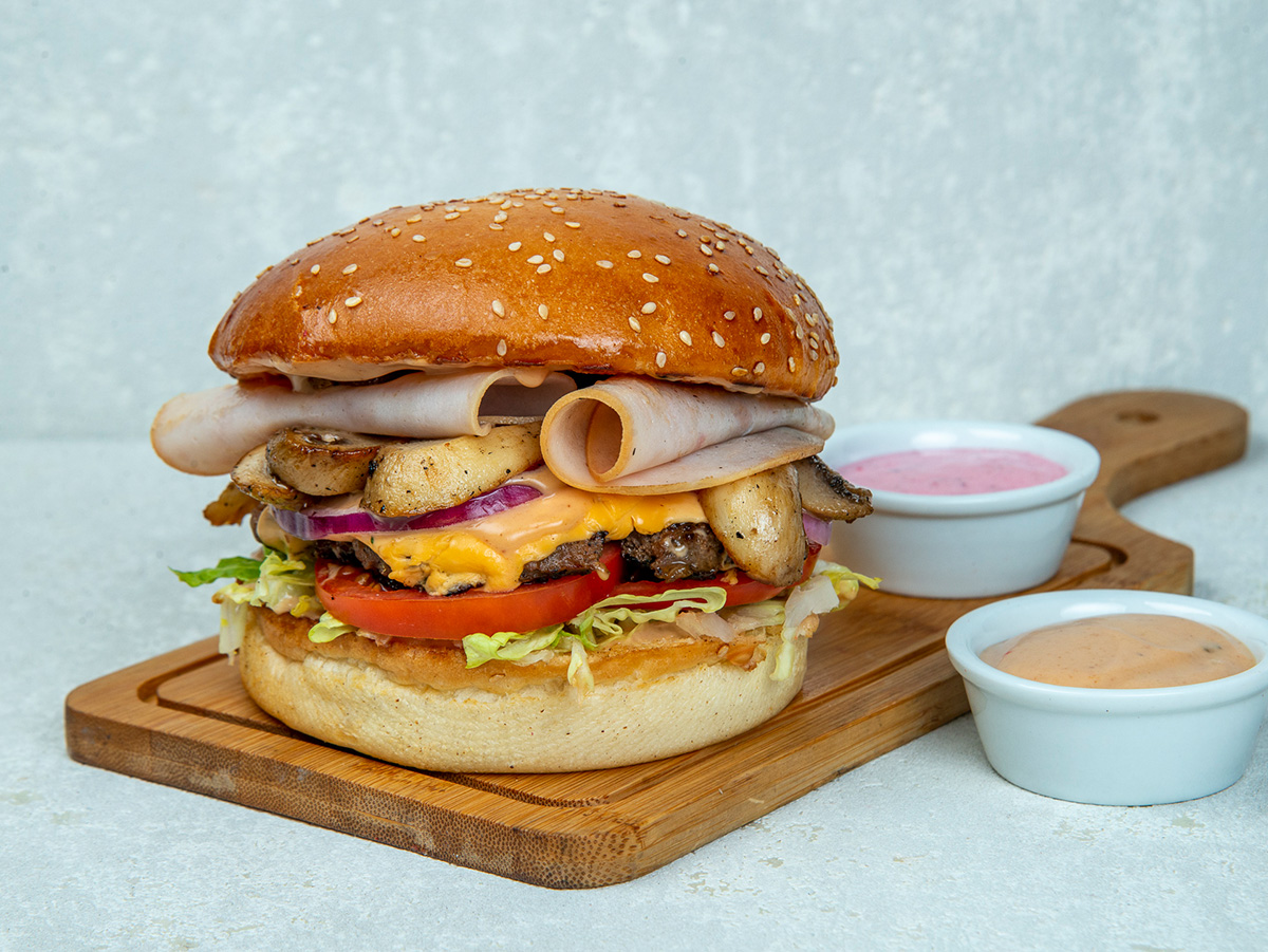 New york burger meal