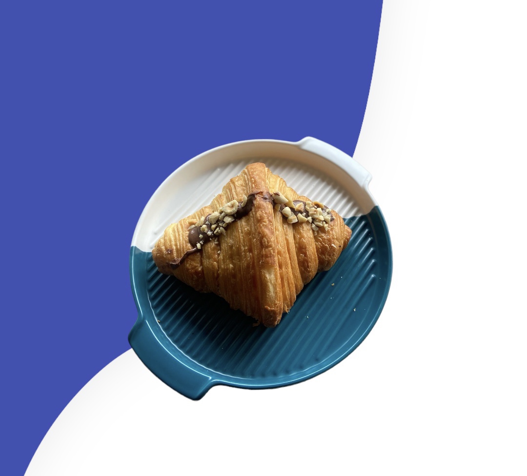 كرواسون شوكلاتة بندق