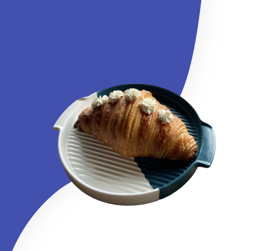 كرواسون جبن ابيض