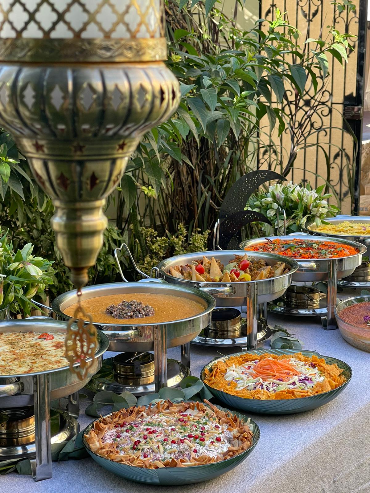 باكيج بوفيه رمضان يحتوي على خمسة سخانات