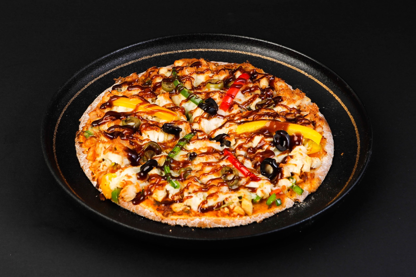 بيتزا دجاج باربيكيو