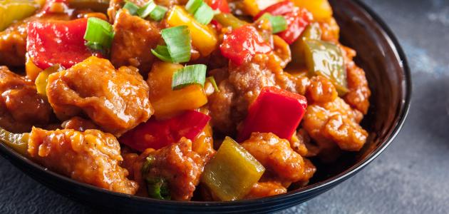 دجاج حامض حلو