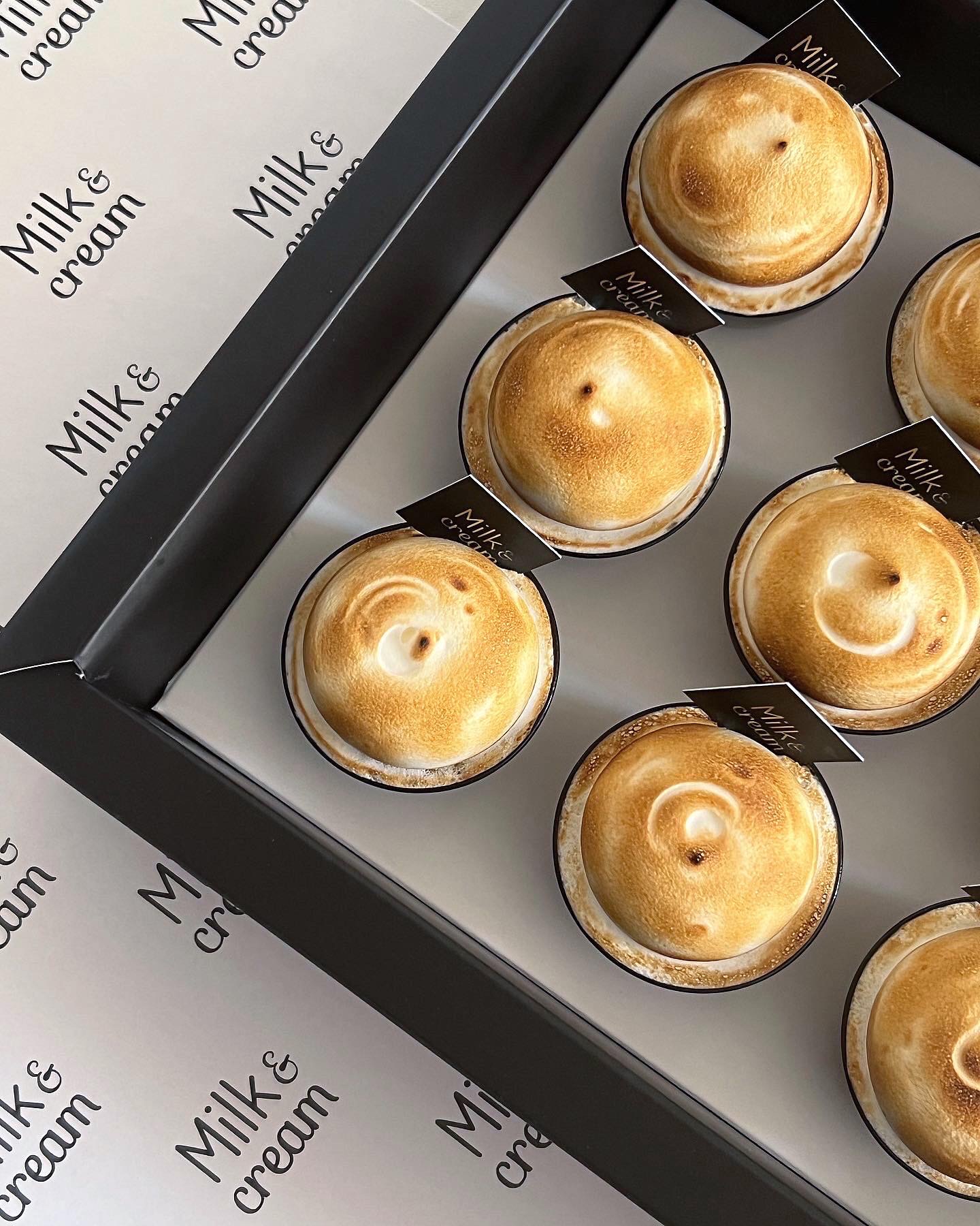 ميني كيكة الحليب الاسبريسو 