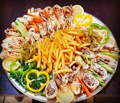 طبق عائلي شاورما لحم