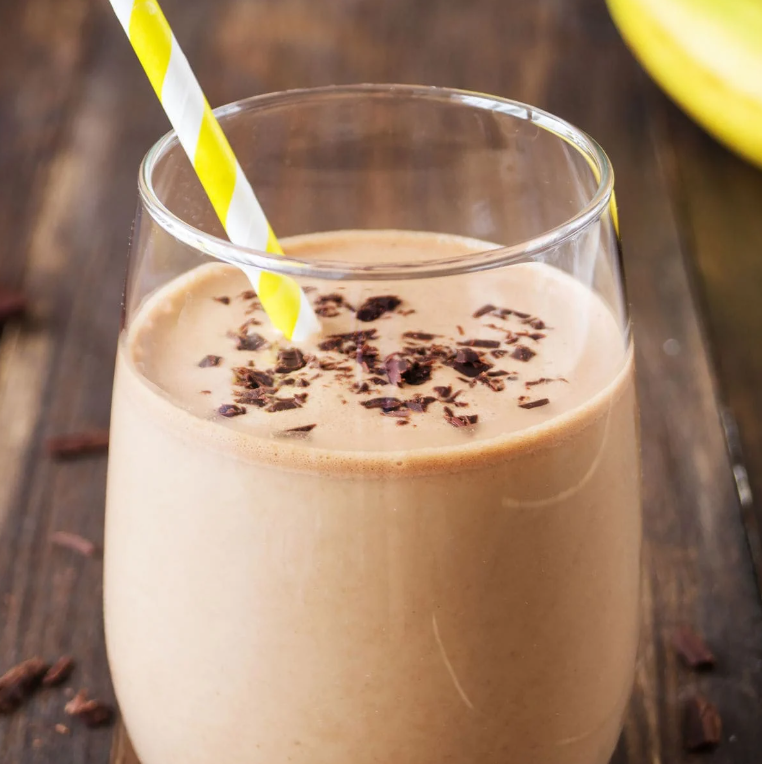 موز وحليب وشوكلا