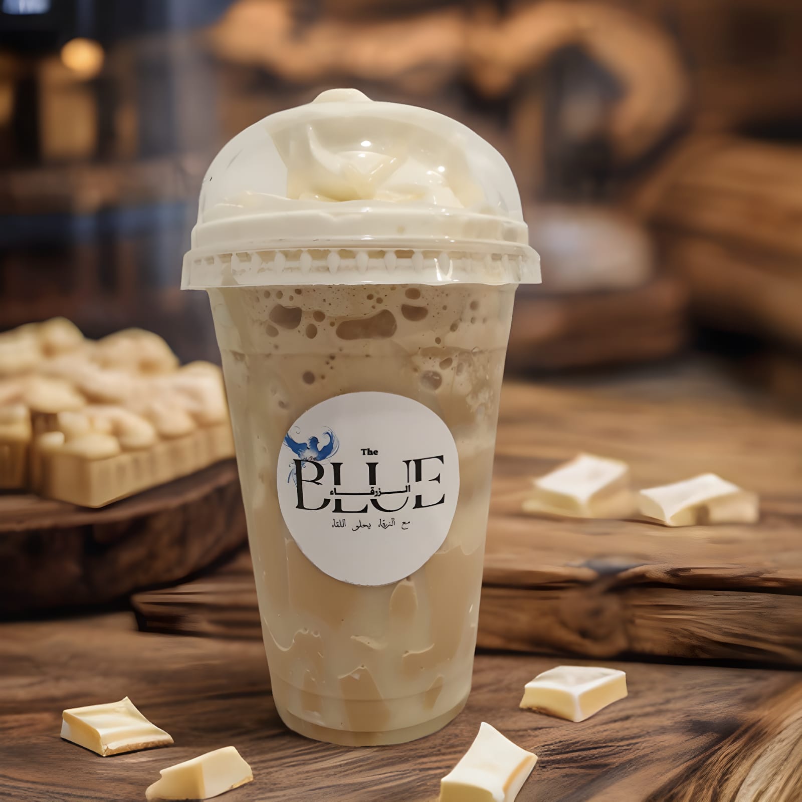 White mocha freezingccino