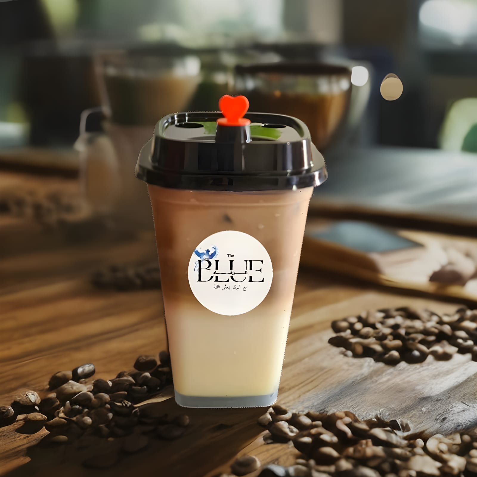 Iced spanish latte