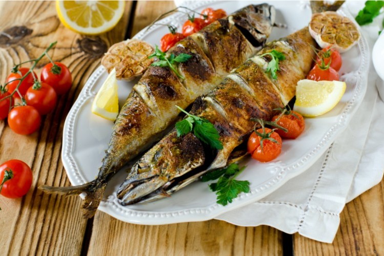 ماكريل مشوي