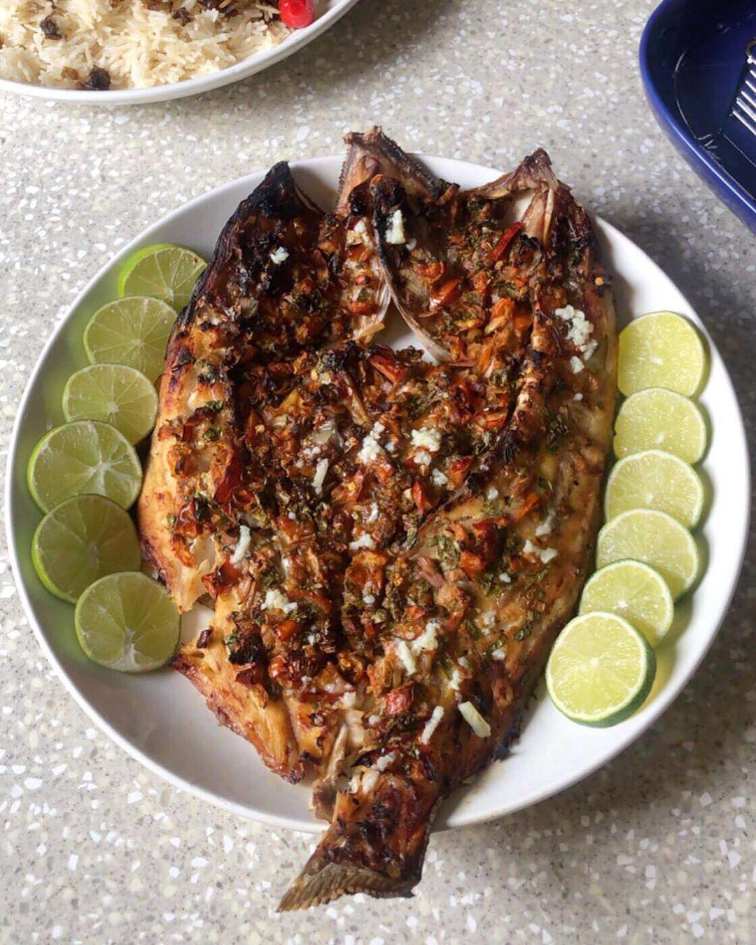 ليدن،مشوي، مقلي، سنجاري، زيت وليمون