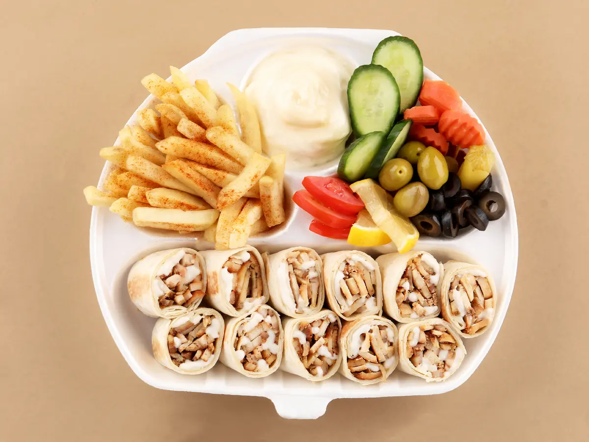 شاورما عربي دبل