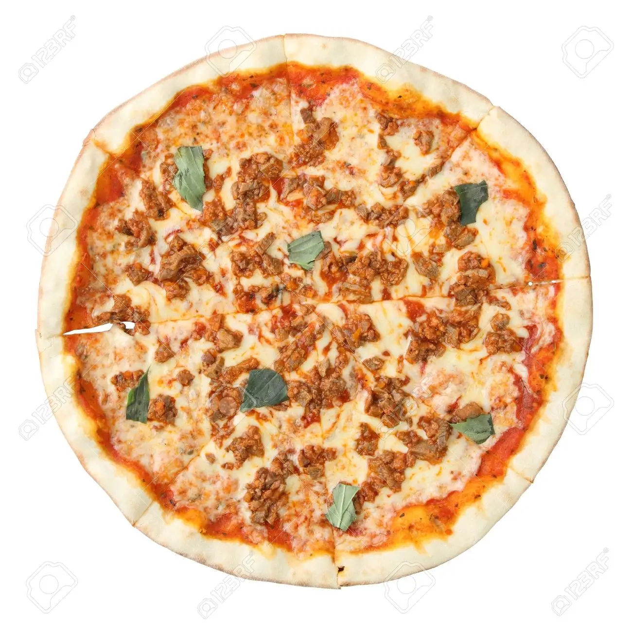 Pizza bolognaise