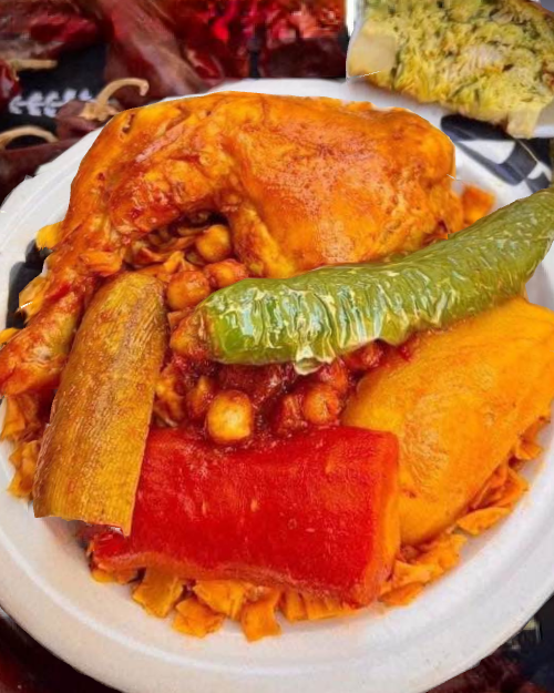 كسكسي بالدجاج الوطني