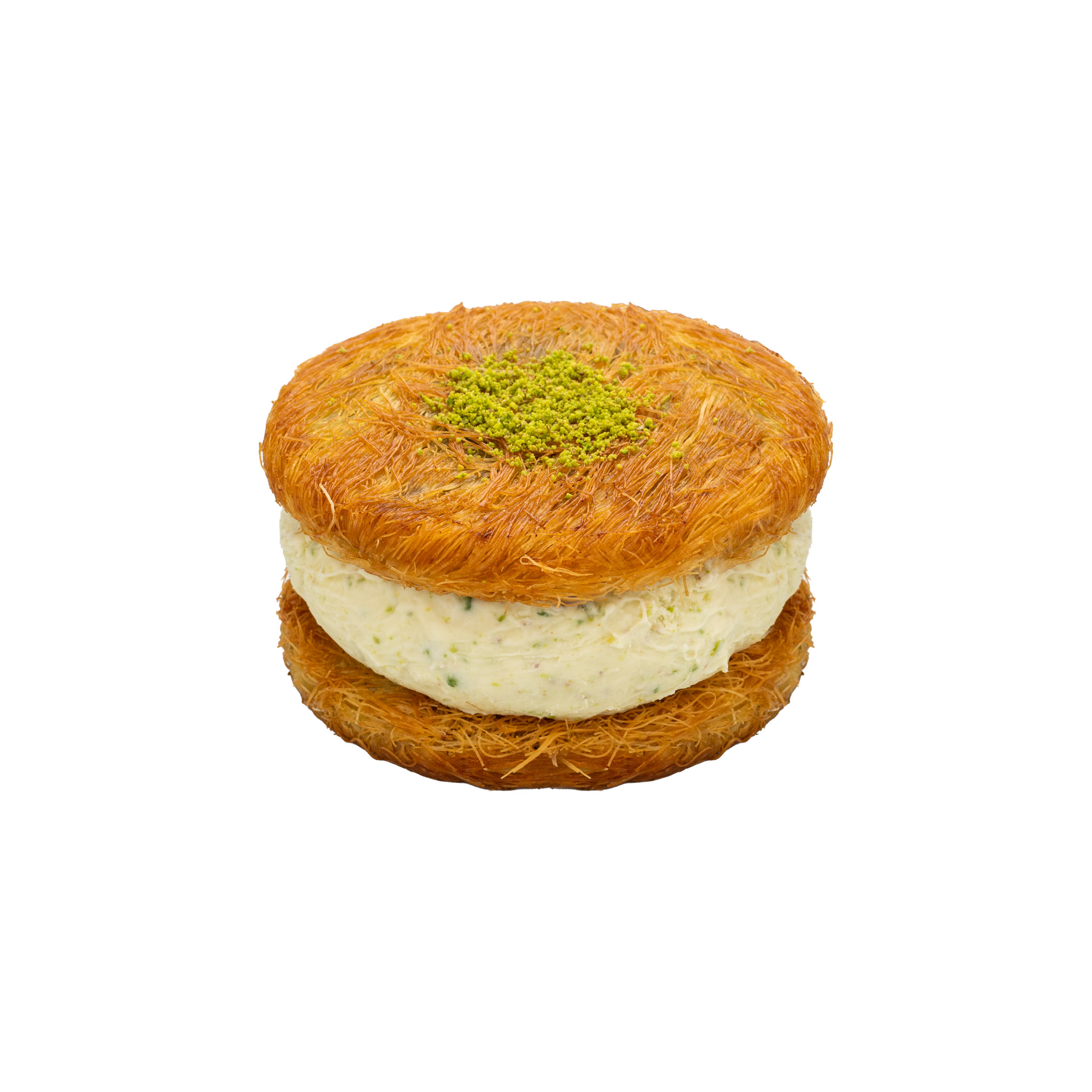 Burger ice cream kunafa