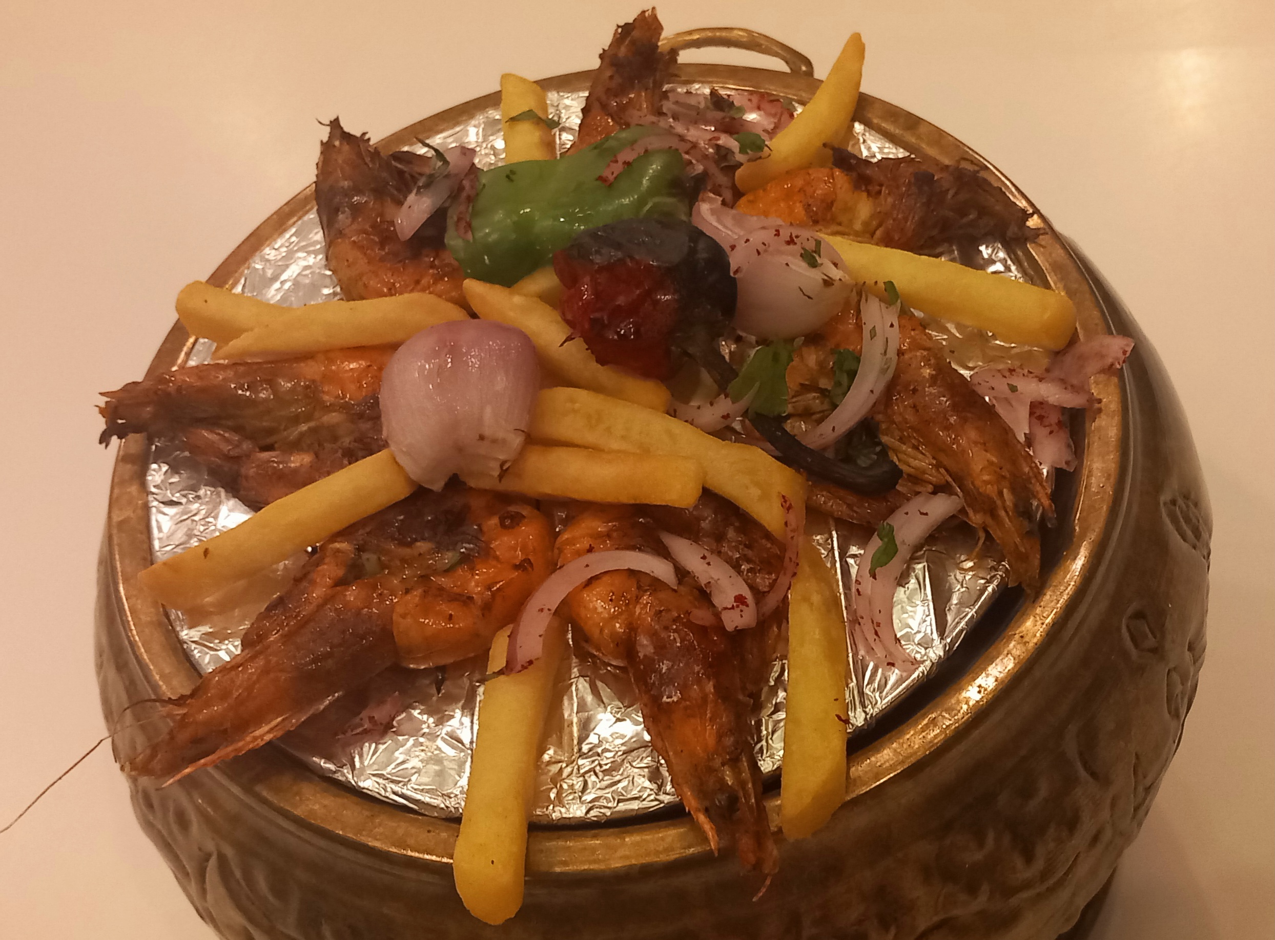 روبيان مشوي / Grilled shrimp