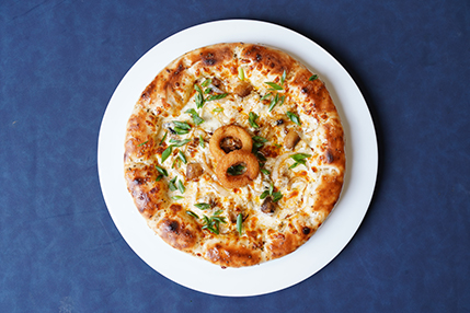 Mushroom pizza