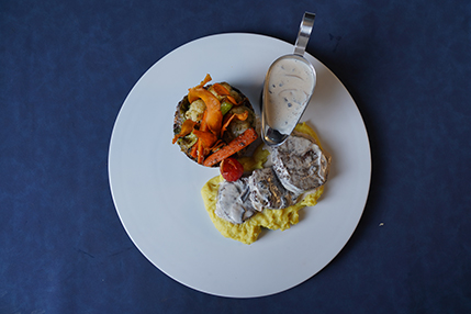 Mushroom steak