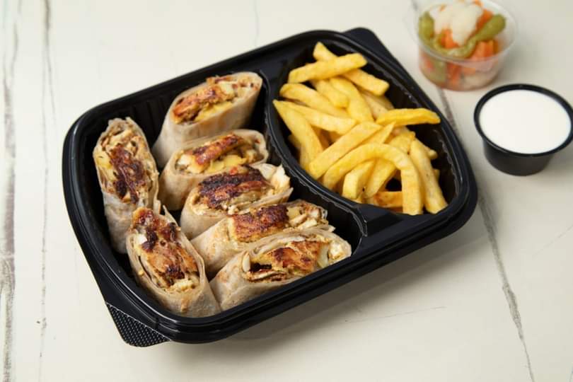 وجبة شاورما عربي دجاج