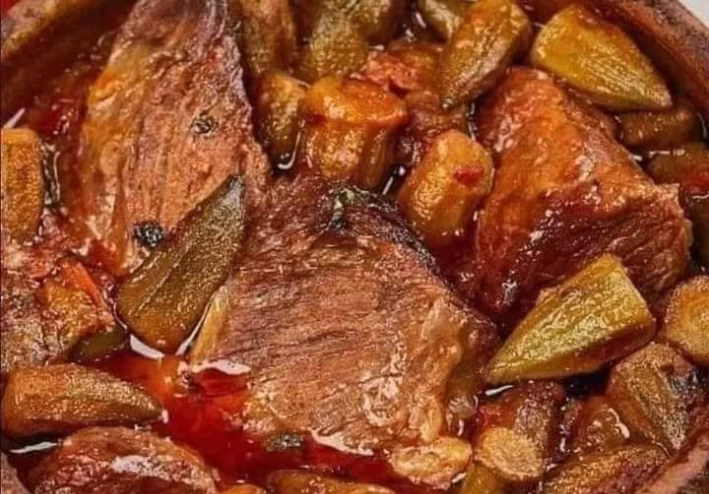 بامية بالحم