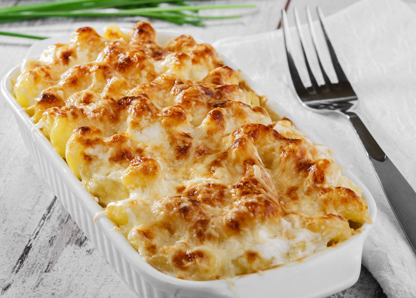 معكرونة بالباشاميل 