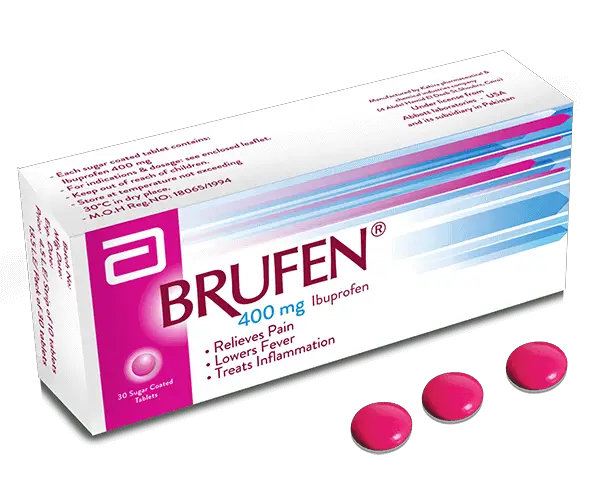 BRUFEN 400 ML TAB