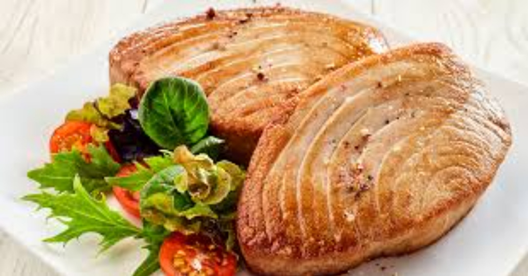 سمك التونا المقلي