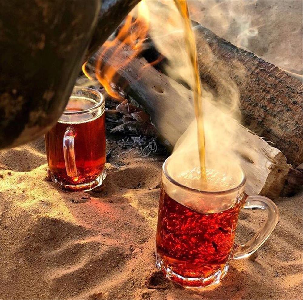 شاي جمر ساده