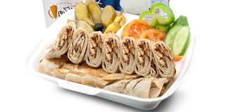 صحن شاورما عربي كبير 