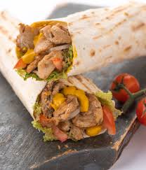 شاورما دجاج صغير بالجبن 