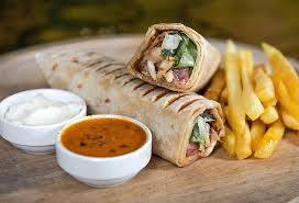 شاورما دجاج صغير بابكيو