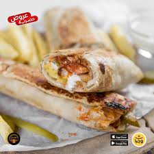 شاورما صاروخ بالجبن