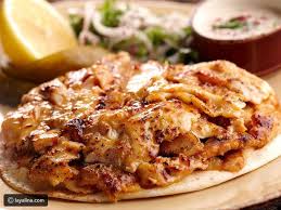 صحن شاورما دجاج كبير 