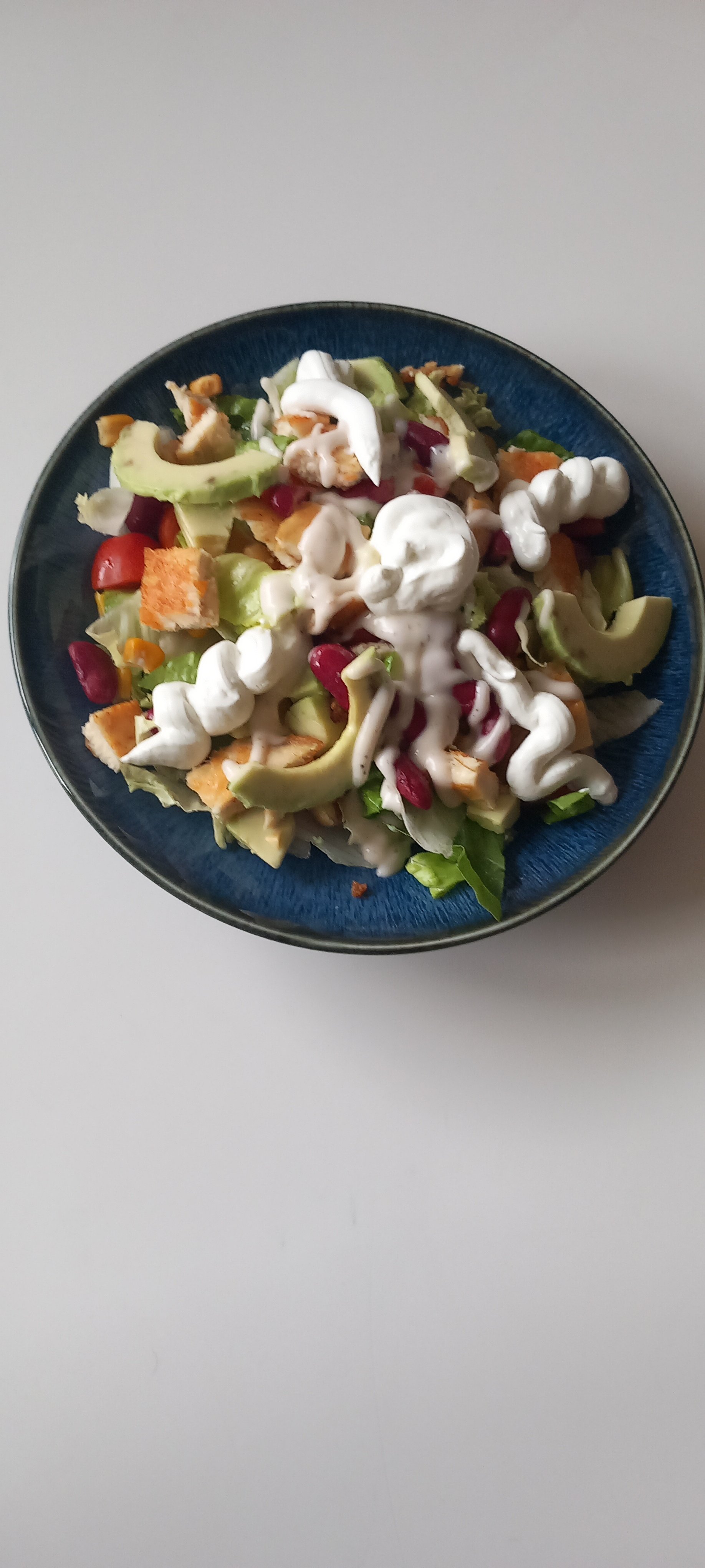 Avocado BBQ Salad