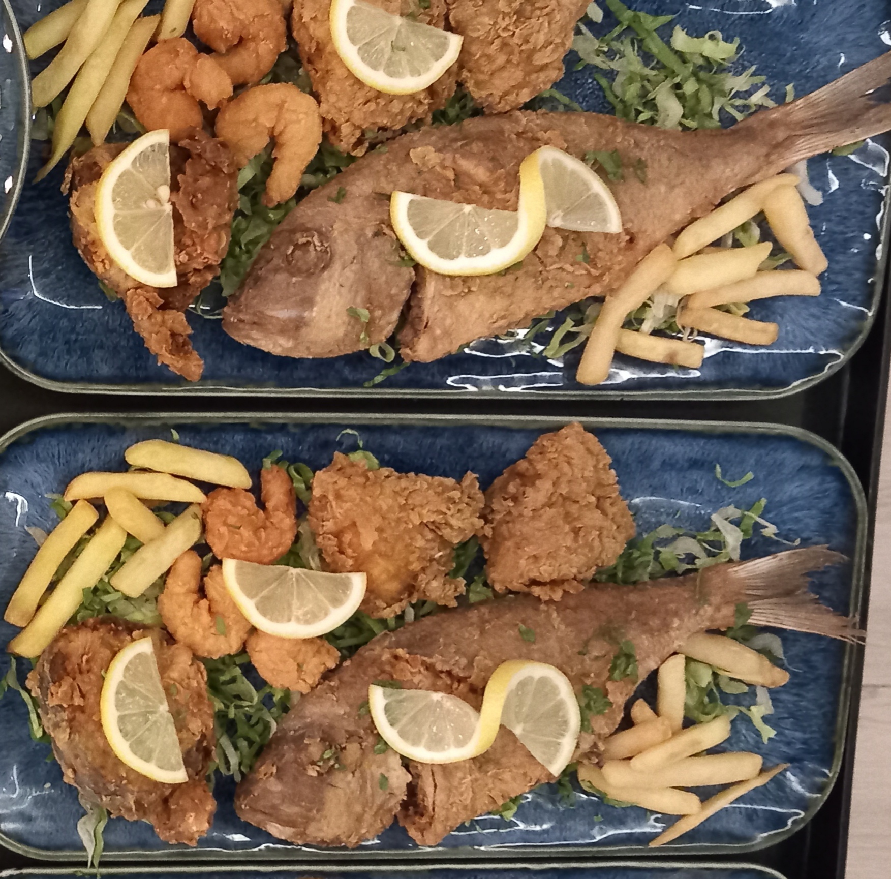 بحري مشكل حجم عائلي /mix seafood for family