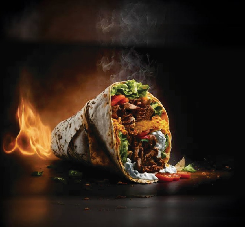 Chicken Shawarma (Tortilla Bread)