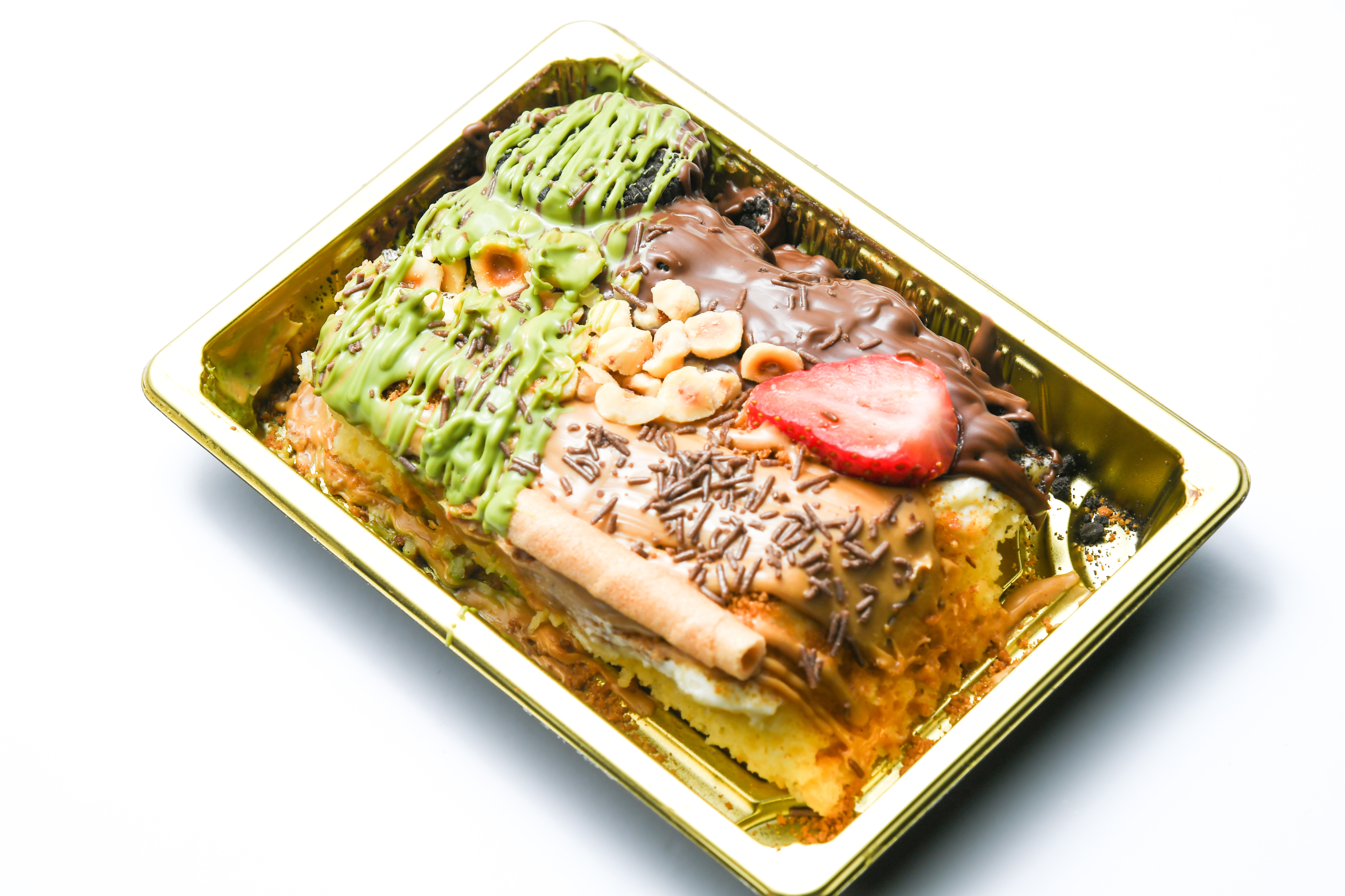 كيكة سحلبها ساده