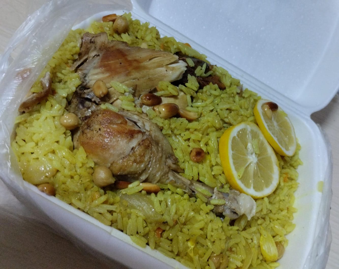 وجبة كبسه - Kabsa yemeği