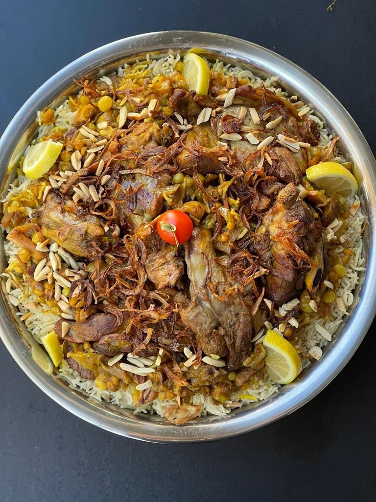 مجبوس لحم كبير