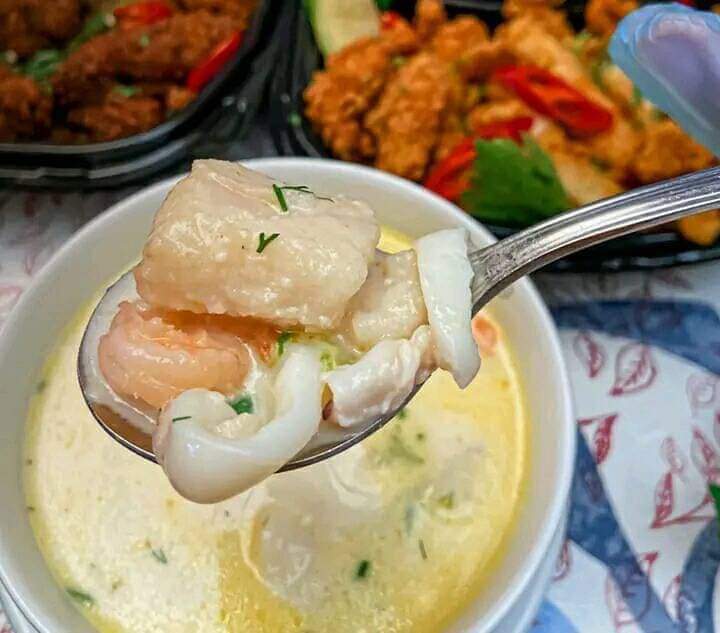 شوربه سي فود 