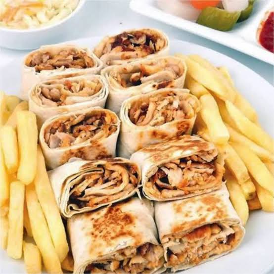 وجبة شاورما عربي دبل