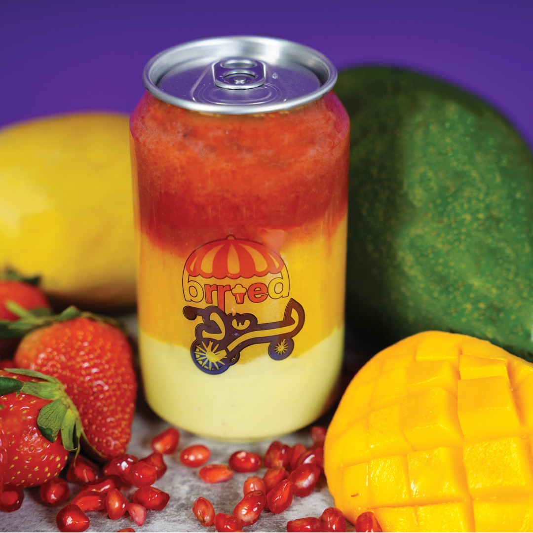 عصير كوكتيل طبقات - cocktail juice layers