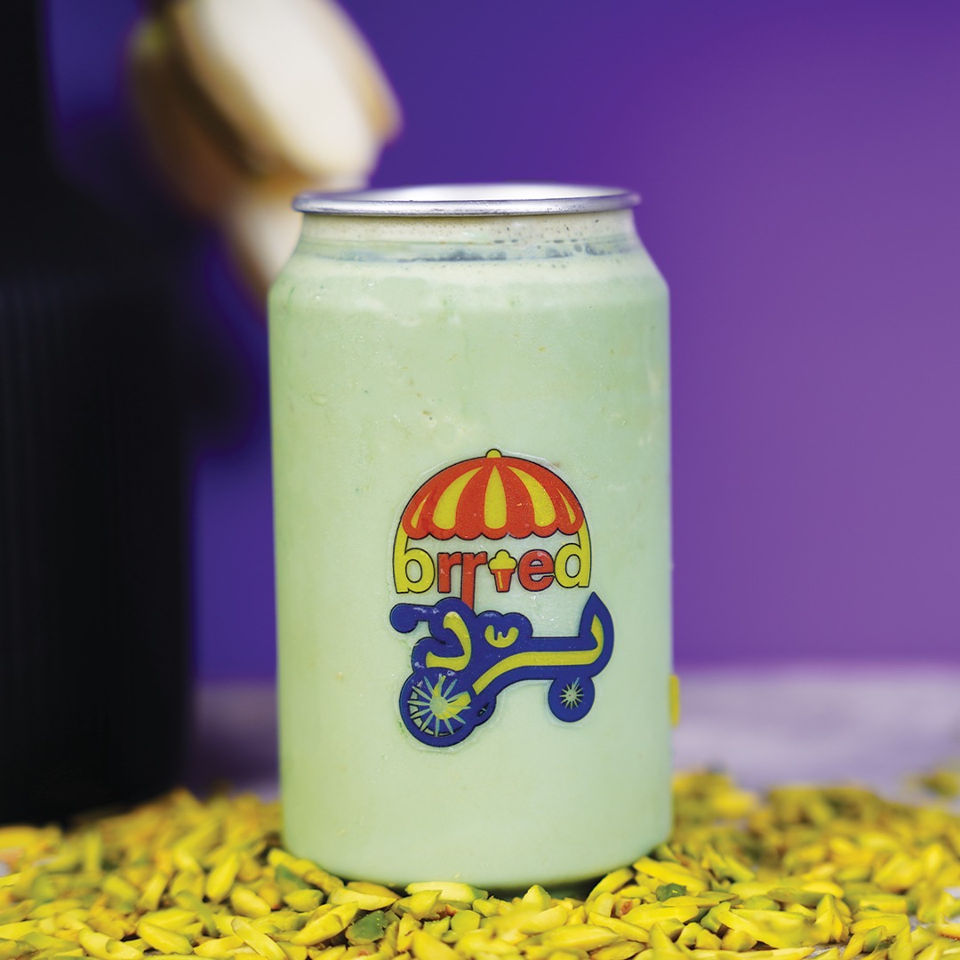ميلك شيك بيستاشيو - Pistachio milkshake