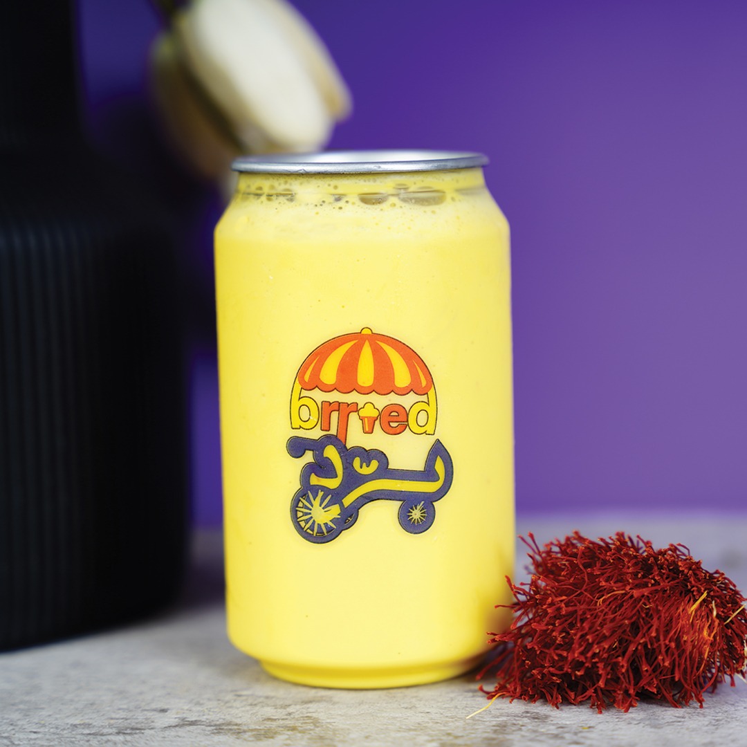 ميلك شيك زعفران - Saffron milkshake